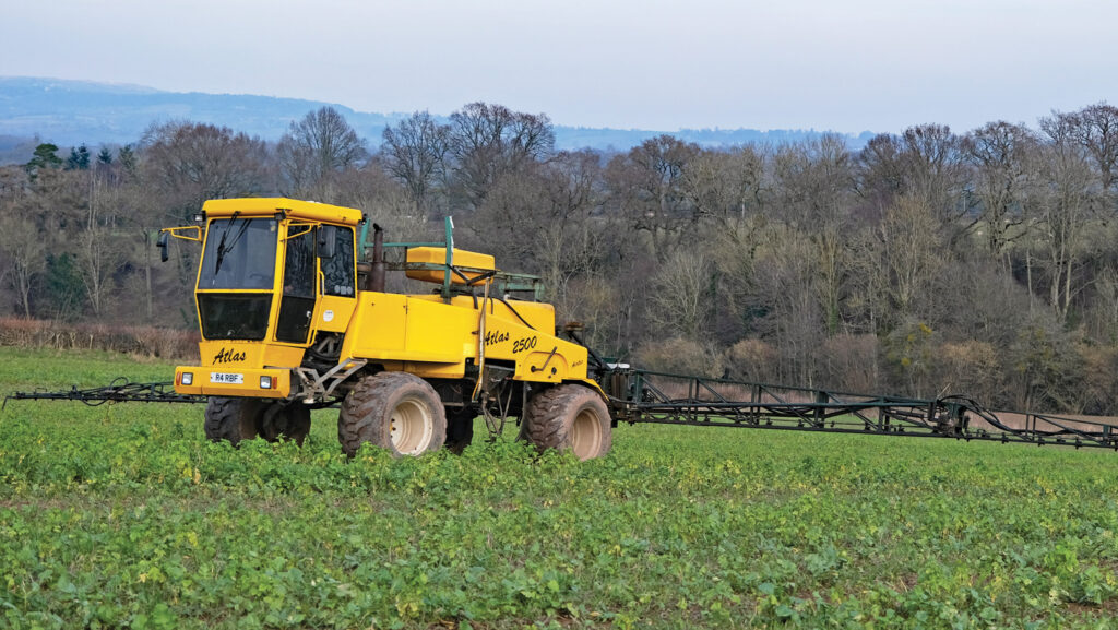 Cleanacres Atlas sprayer © James Andrews