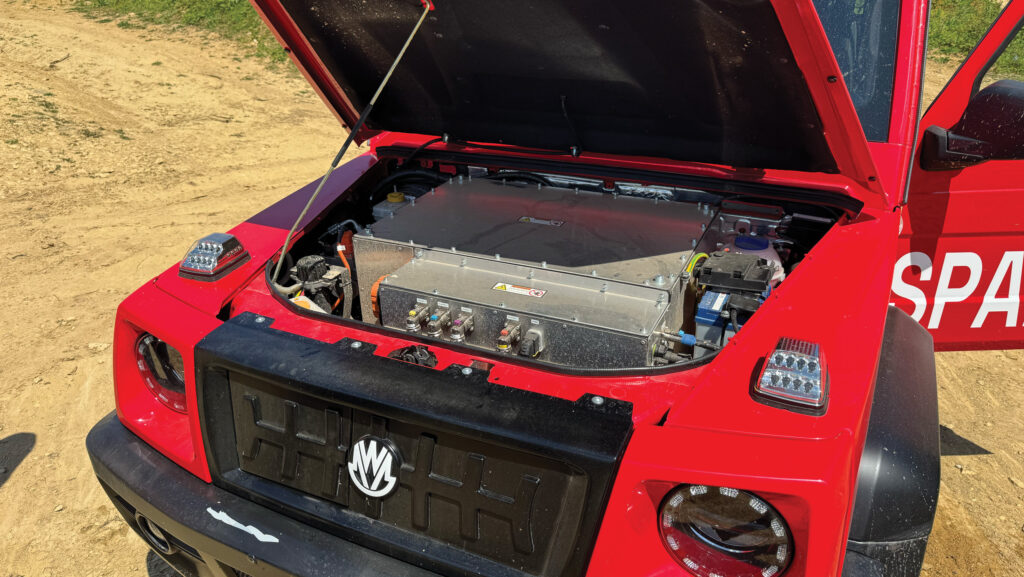 batteries for Spartan 2.0 vehicle