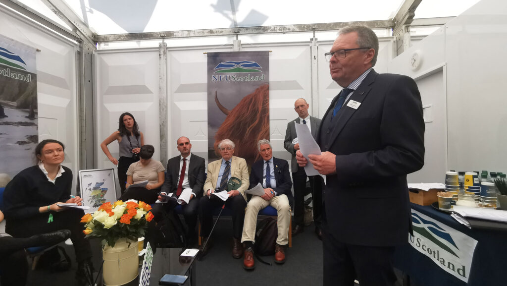 NFUS president Andrew Connon © MAG/Philip Case