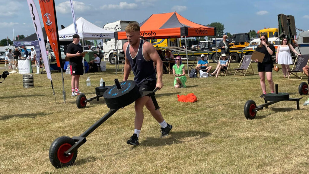Competitor taking part in BFF