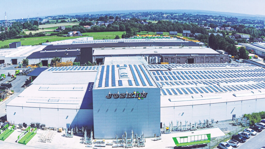 Joskin’s headquarters plant at Soumagne, Belgium