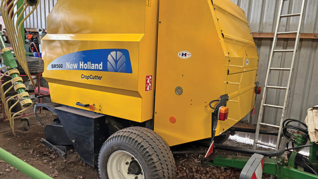 New Holland BR560 baler