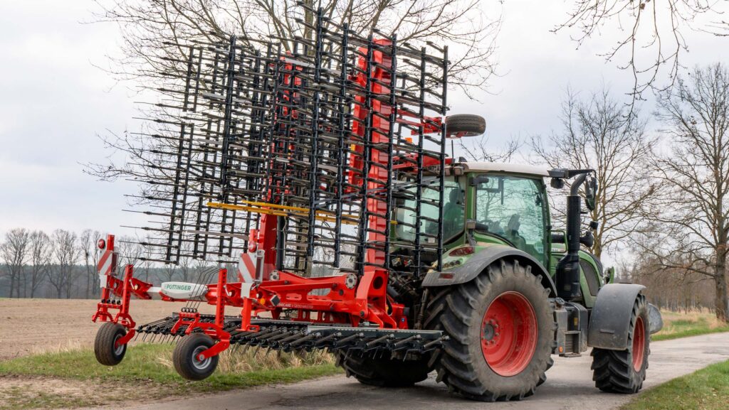 Pottinger Tinecare's five-section folding for transport
