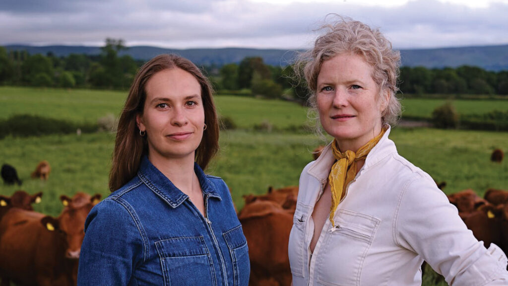 Alice Robinson (left) and Sara Grady