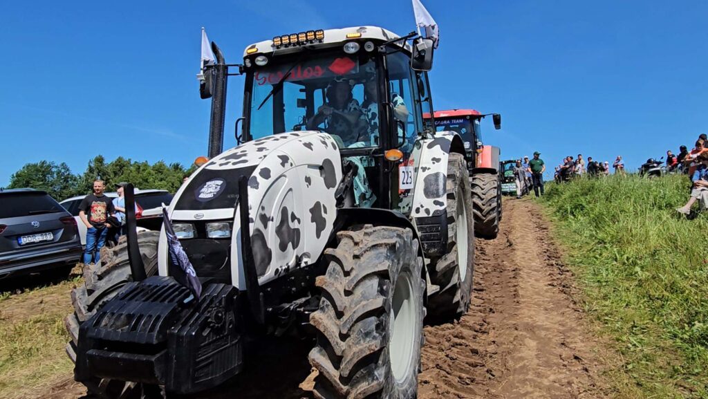Tractor rally in Lithuania