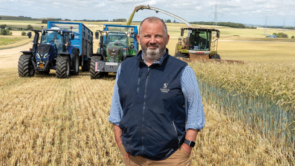 Andrew Booth, Farmers Weekly Awards 2025 Arable Farmer finalist
