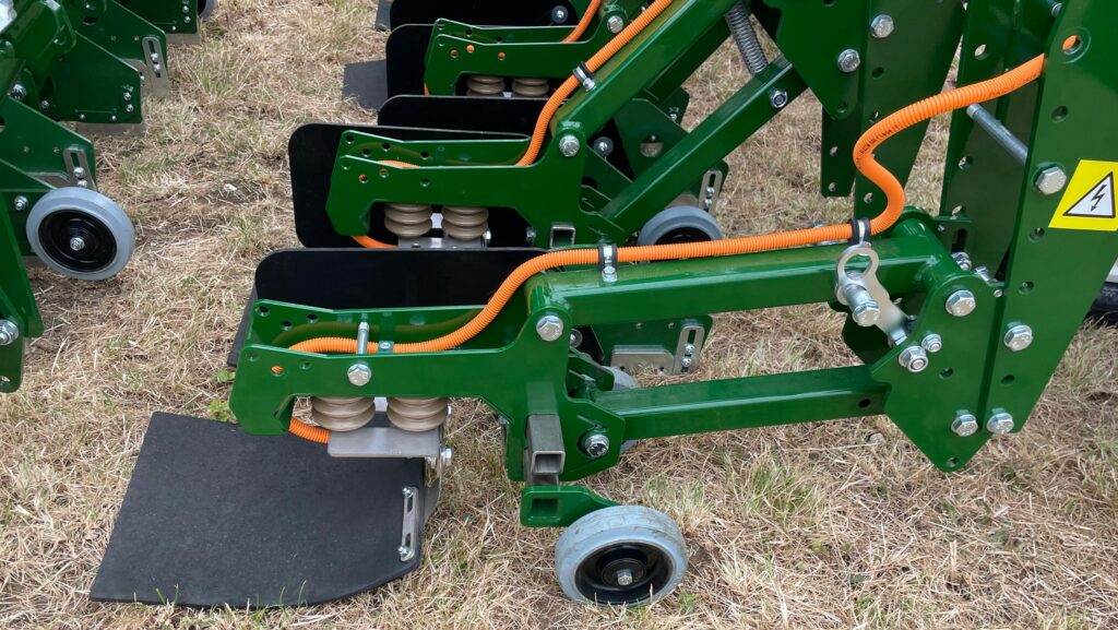 Garford electric weeding system