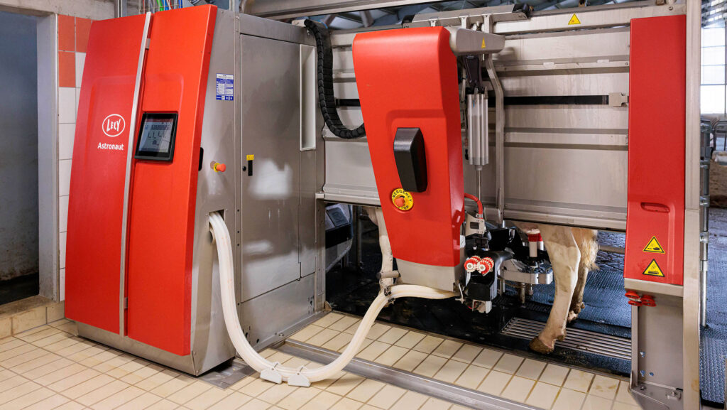 Lely has refined its Astronaut milking system with new features © Lely