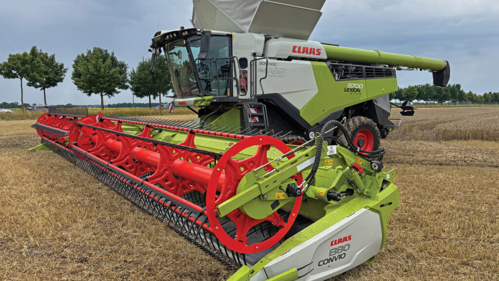 Lexion 8700 combine harvester