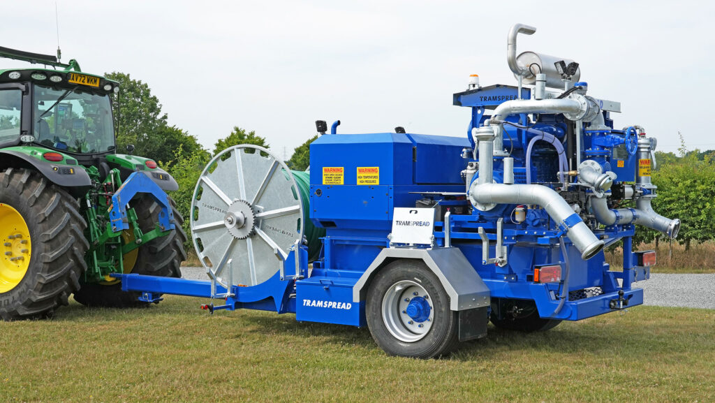 Tramspread’s new more compact umbilical Contractor Trailer © Tramspread
