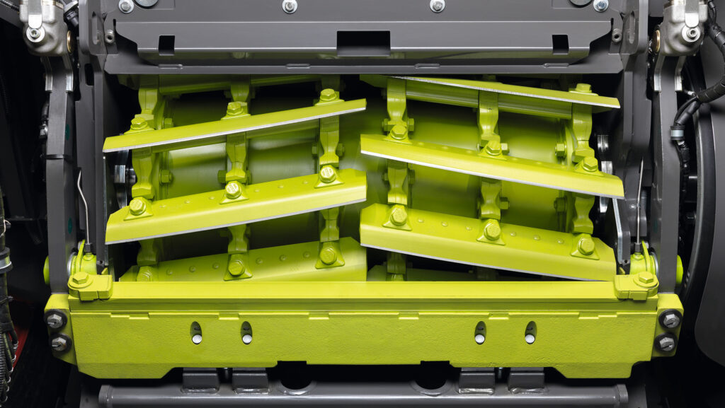 910mm wide V Flex chopping cylinder 

