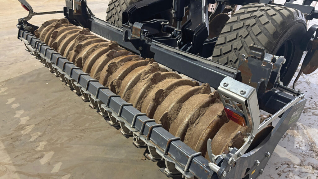 Custom packer roller