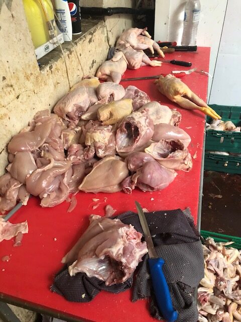 Illegal meat