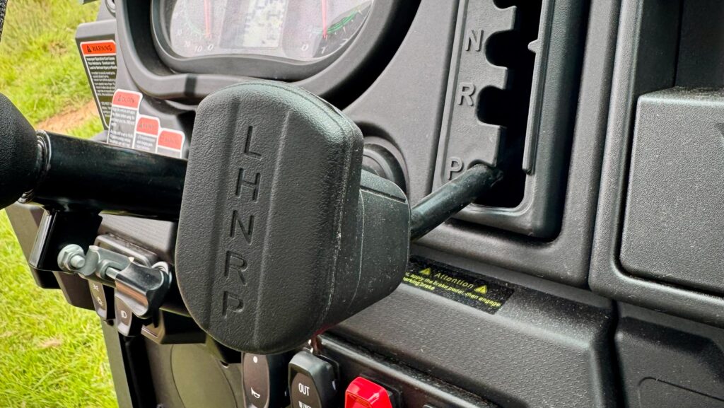 Drivestick in Aodes WorkCross 650 UTV