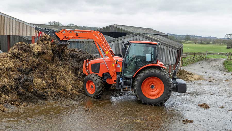 Kubota tractor