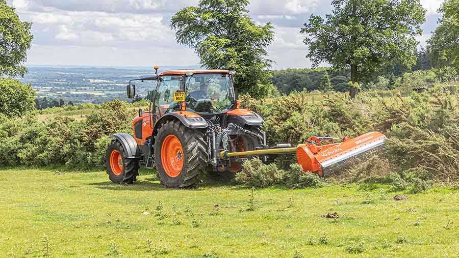 Kubota tractor
