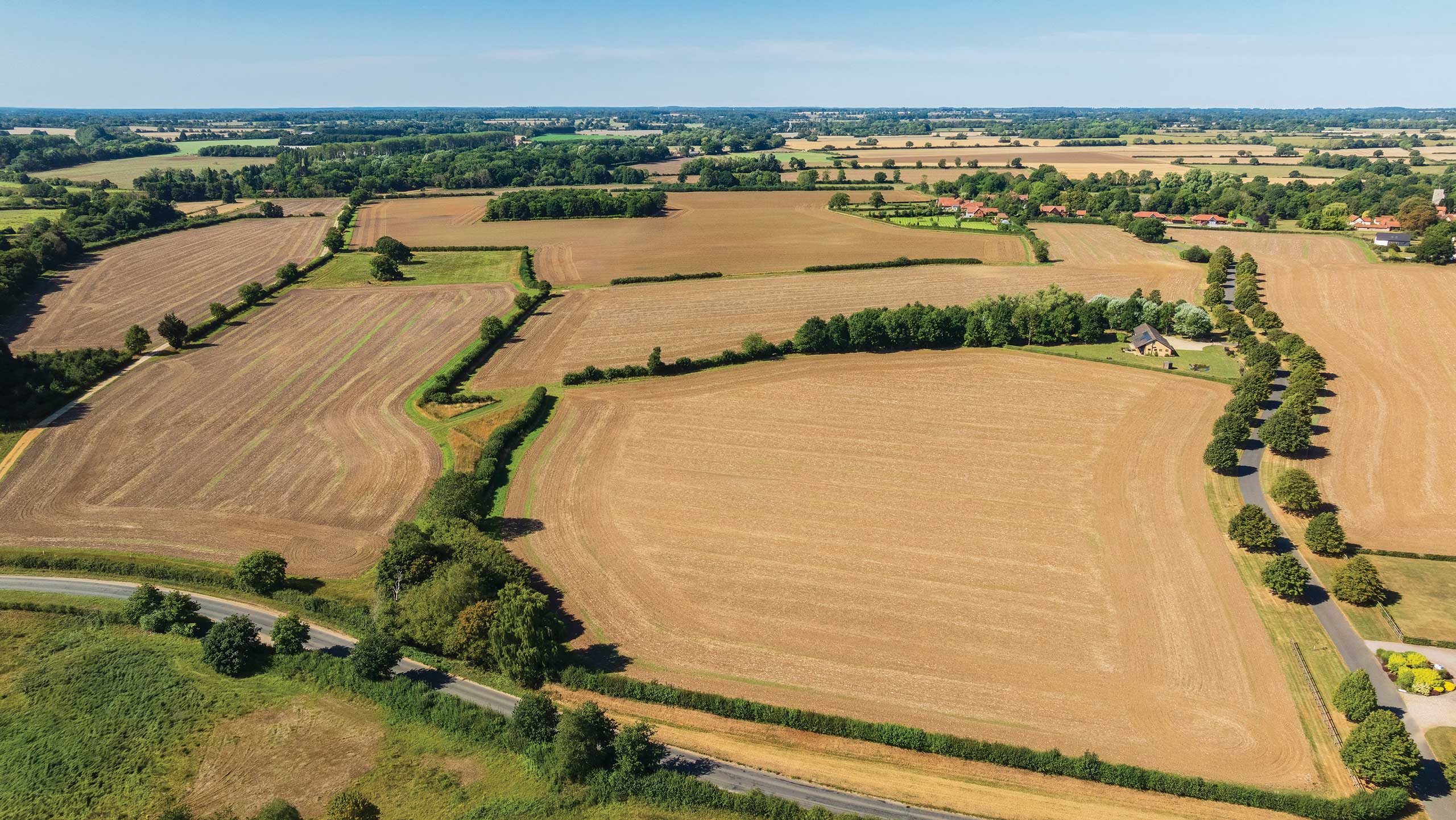 Arable land at Reymerston, Norfolk