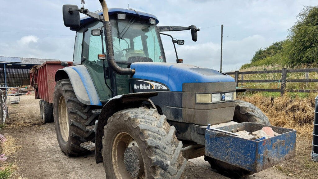 New Holland TM155 tractor