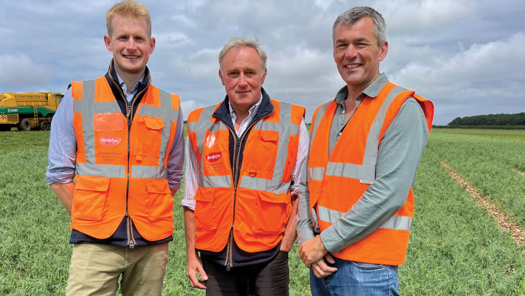 Left to right: Richard Wilson, James Mason and Mark Stocks