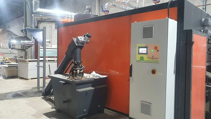 Biomass boiler