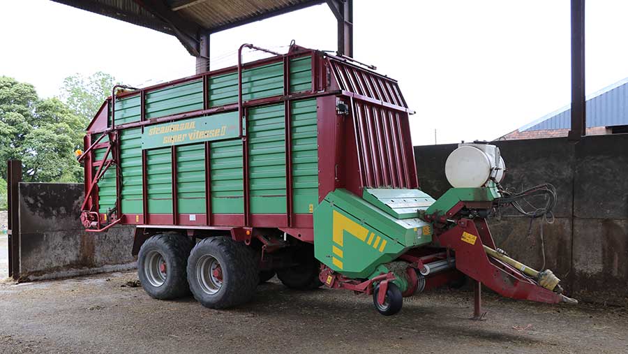 Strautmann forage wagon
