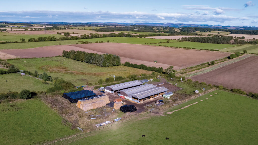 Farm buildings and land