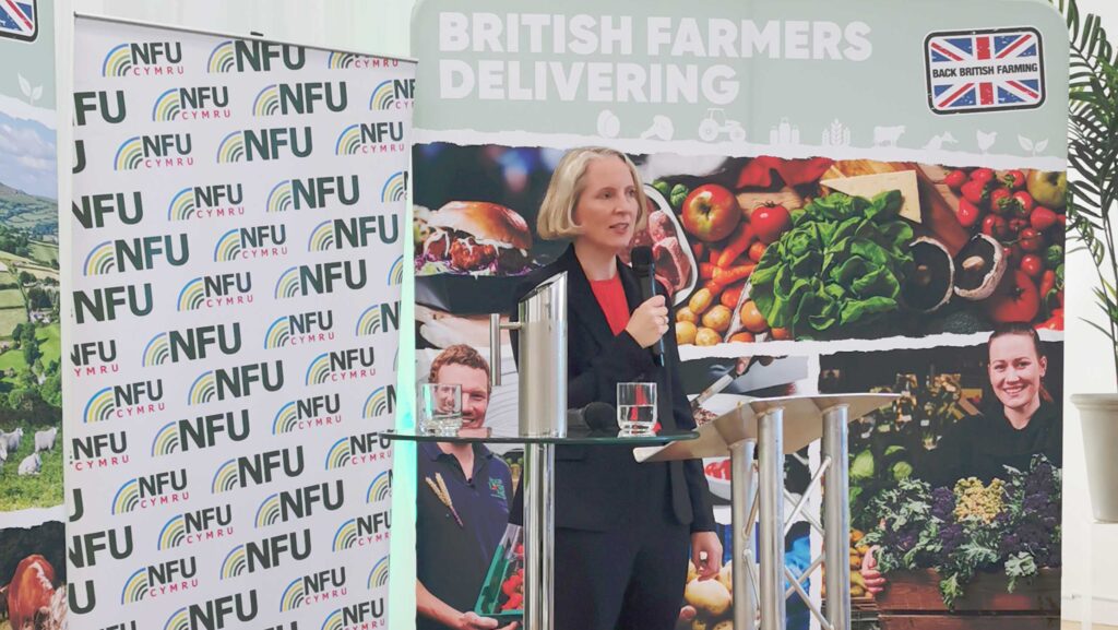 Defra secretary Emma Reynolds at the Labour conference fringe event © MAG/Philip Case