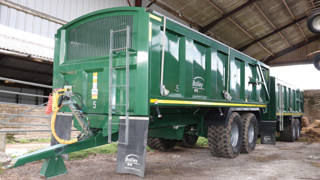 Two Bailey TB16 trailers