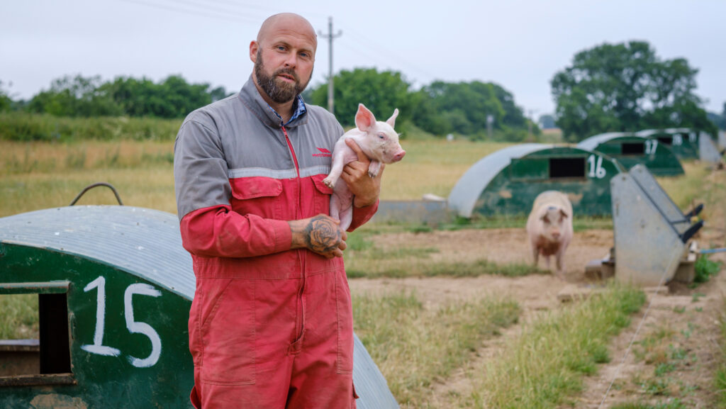 Mike Durrant, Farmers Weekly Awards 2025 Pig Farmer of the Year © Jason Bye