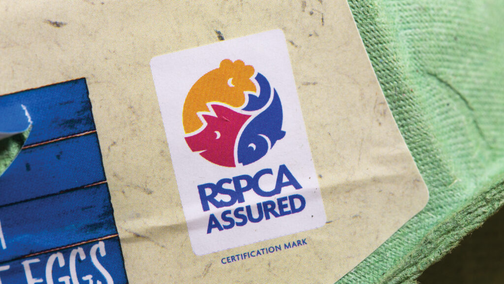 RSPCA Assured sticker