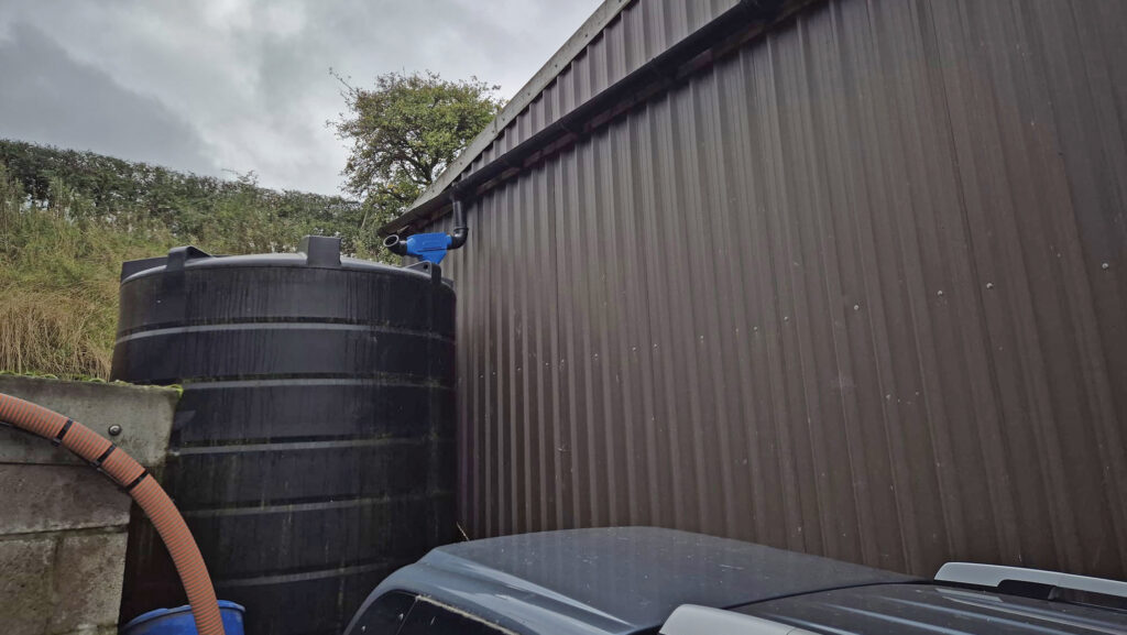 Rainwater harvesting tank