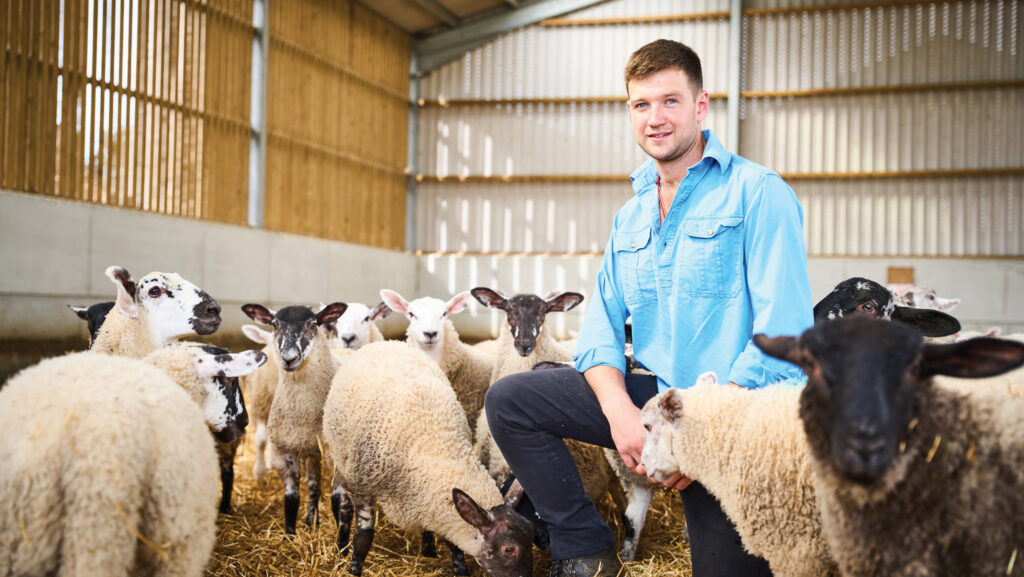Tom Bird, Farmers Weekly Awards 2025 Sheep Farmer of the Year © Oli Lees