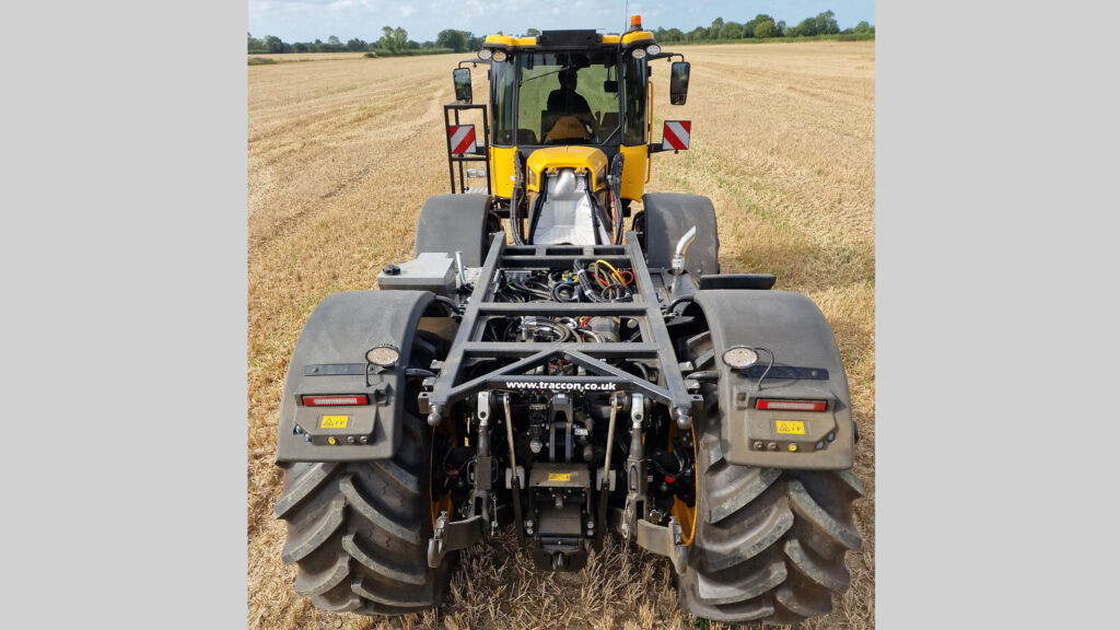 De-mount kit on Fastrac 4220 iCon conversion