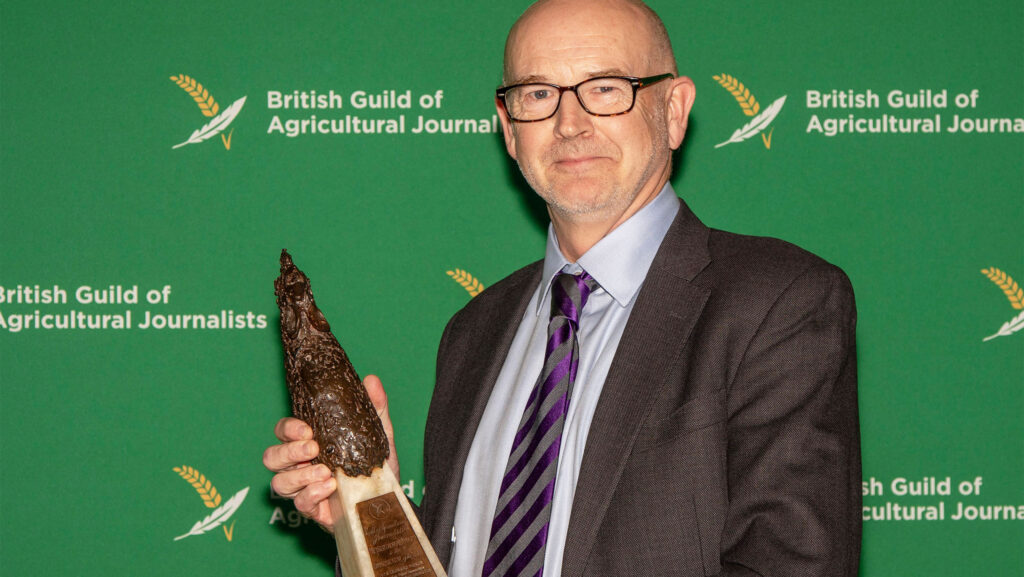 Philip Clarke wins 2025 Netherthorpe Communicator of the Year © BGAJ