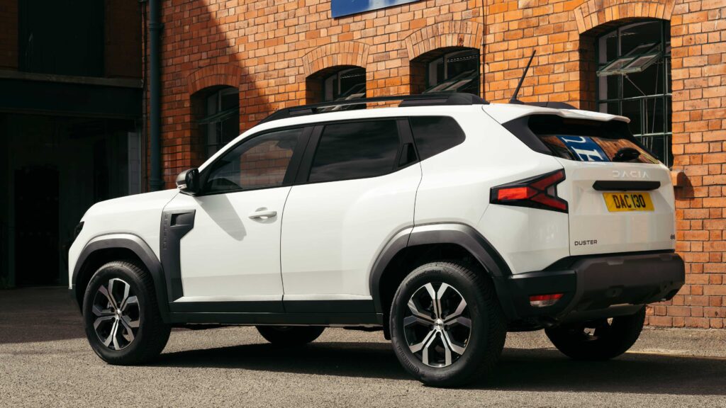 Dacia’s latest Duster – now available as a van © Dacia