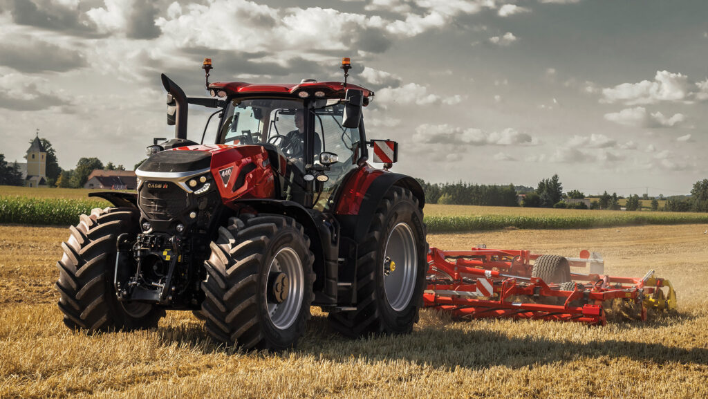 Big Optums run an 8.7-litre FPT engine © Case IH