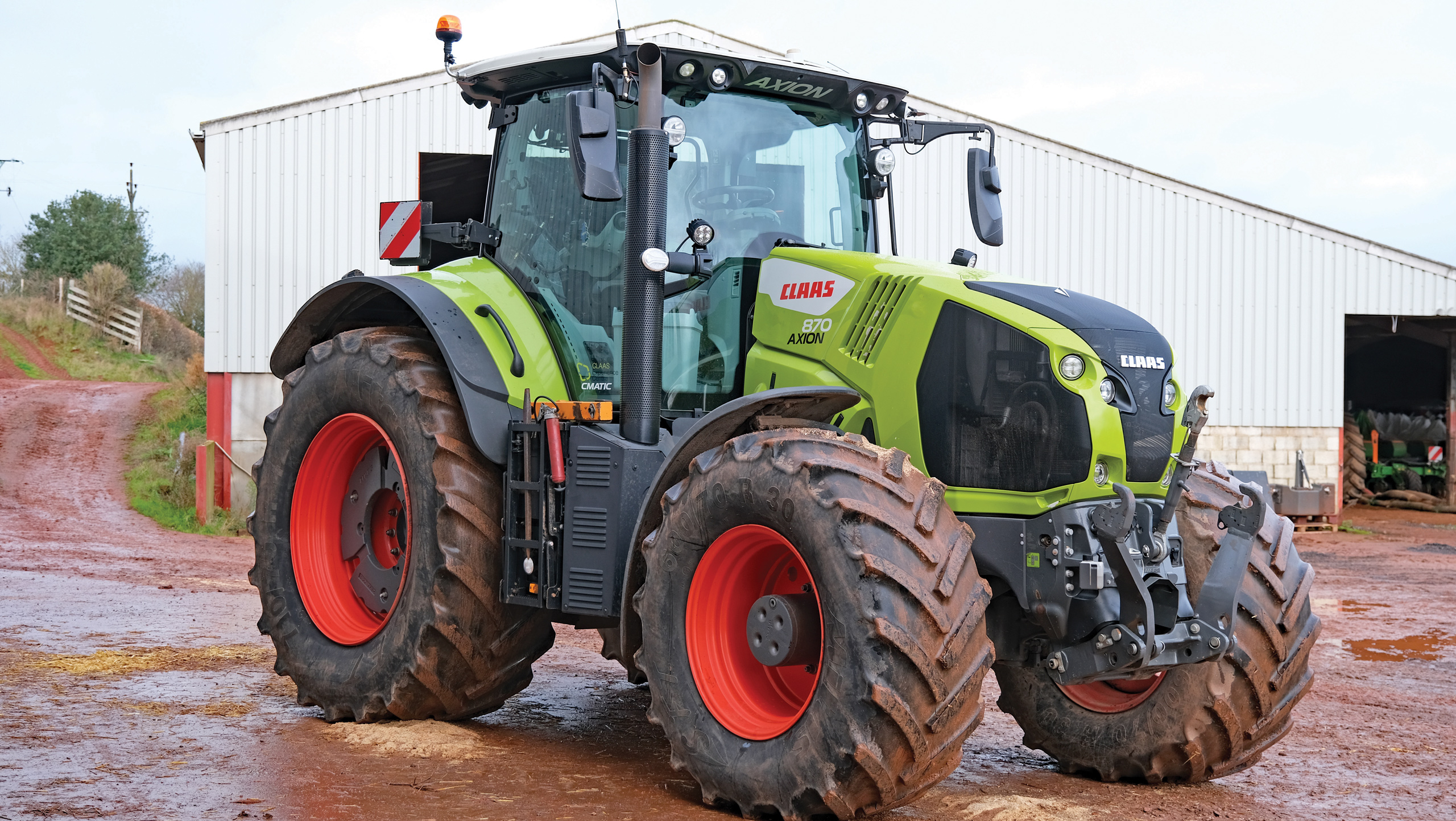 Driver's view: Dan Chanin's Claas Axion 870 - Farmers Weekly