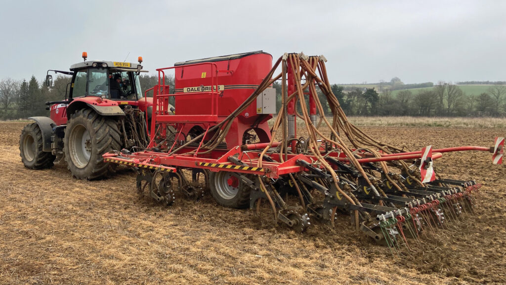 Drilling a field