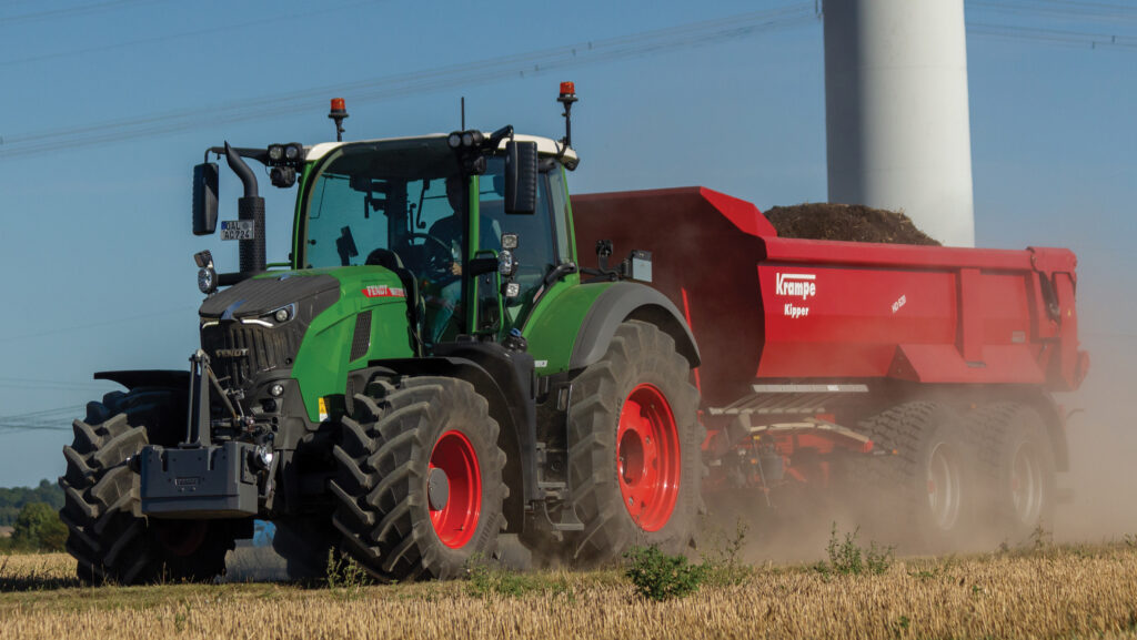 Fendt 724 tractor © Adam Clarke