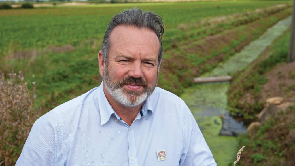 Farmer in a field