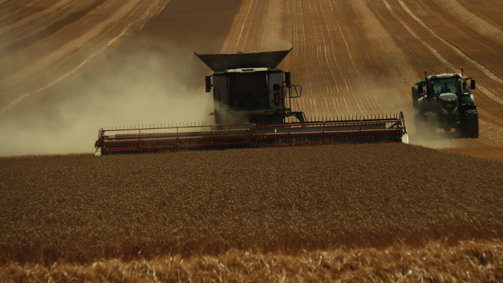 Combine in action by James Holbeche