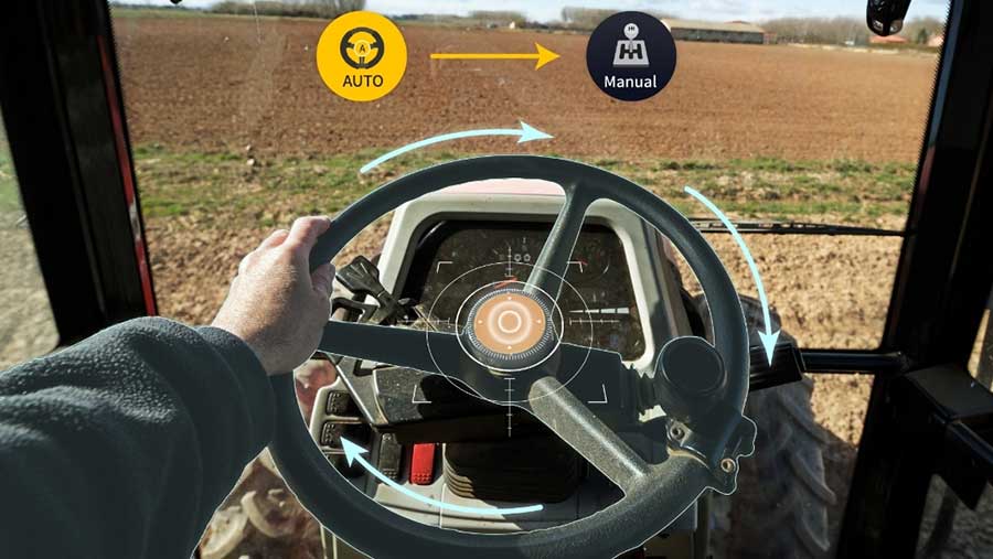 Autosteering graphic