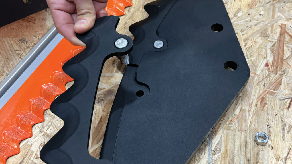 Deguy-Conge feeder-wagon blades