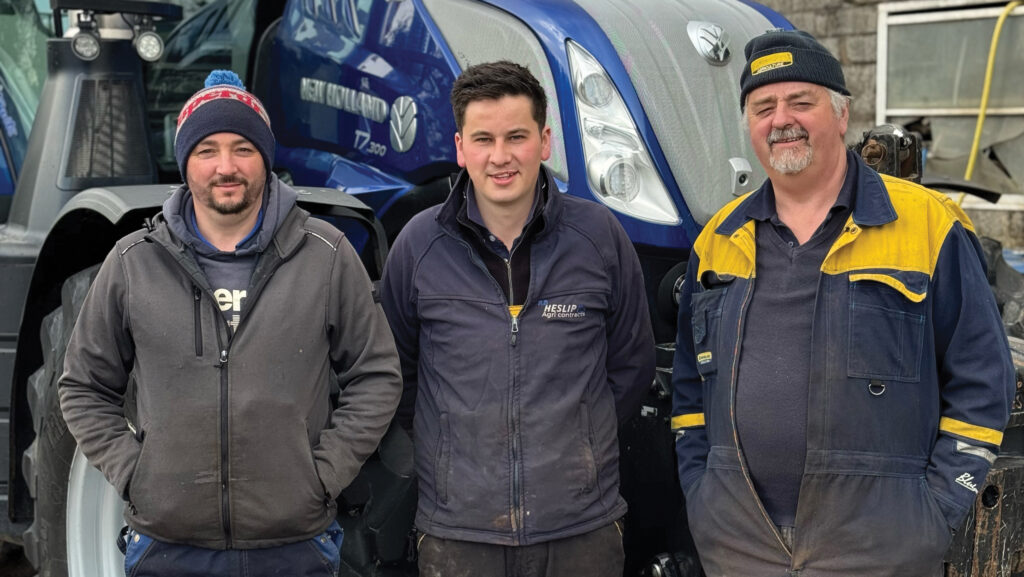 William, Dean and Roger Heslip