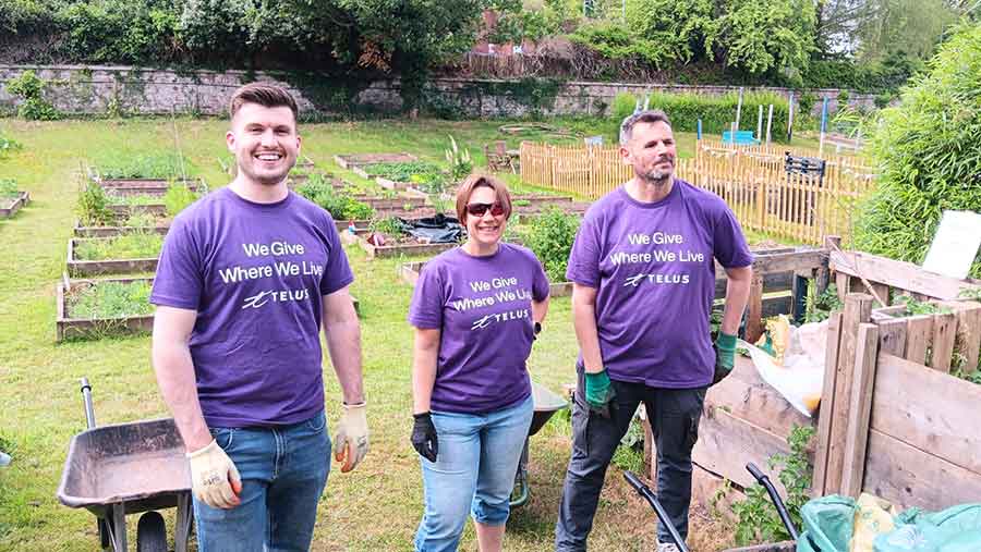 TELUS Agriculture team members