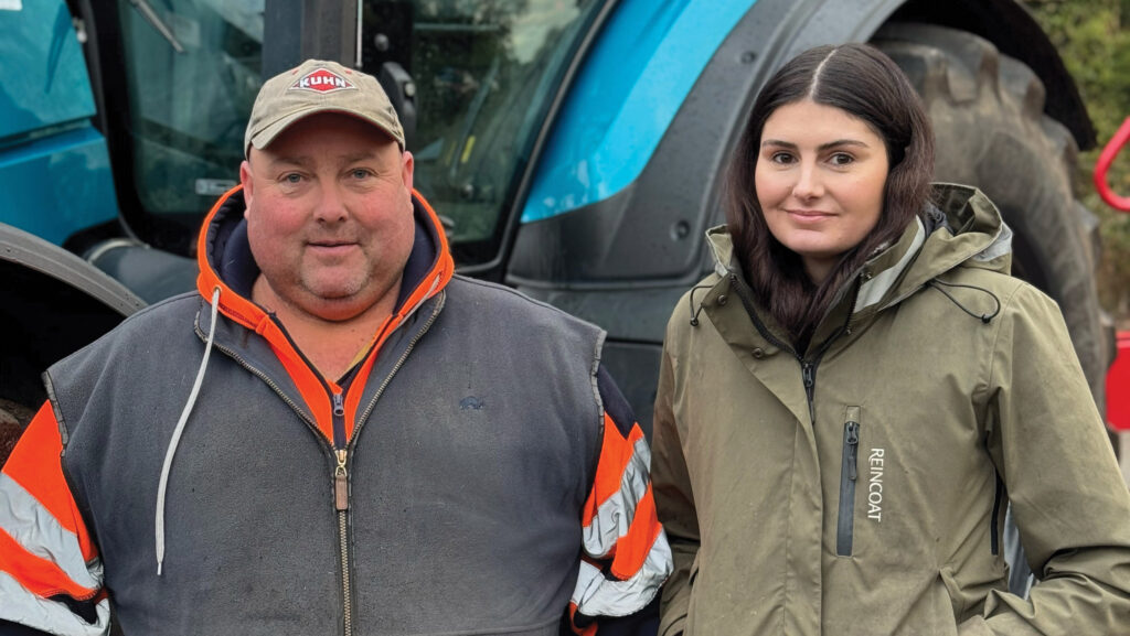 Tom Dirom and partner LJ