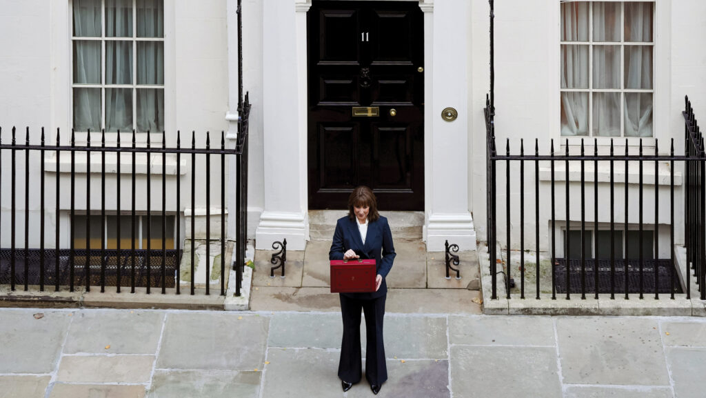 Chancellor outside 11 Downing Street