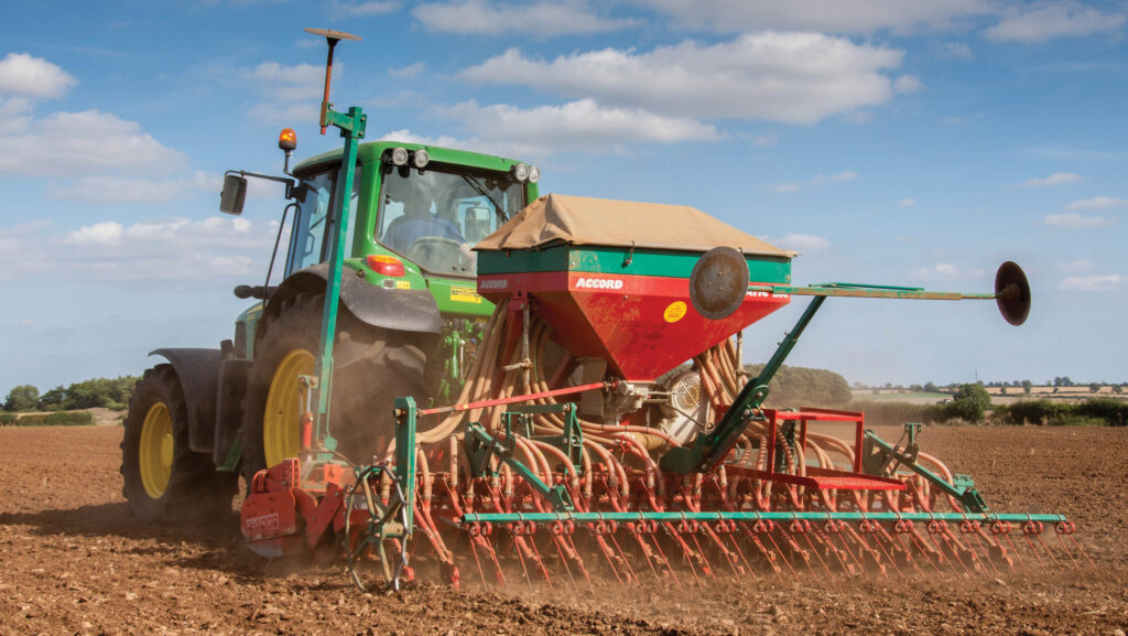 Drilling oilseed rape © Tim Scrivener