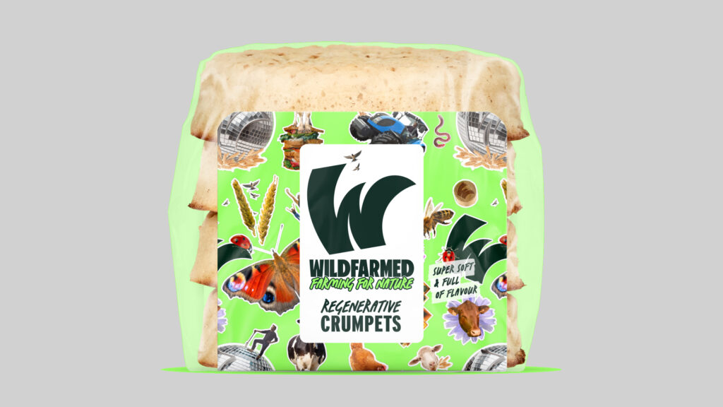 Wildfarmed crumpet