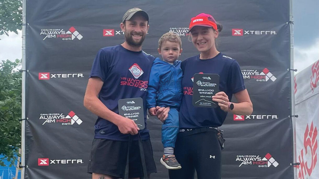 James and Jess Ross with son Eddie